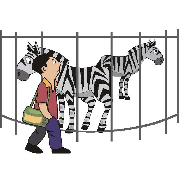 動物園のイラストPNG画像