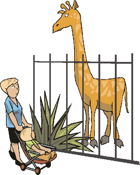動物園のイラスト PNG イメージ