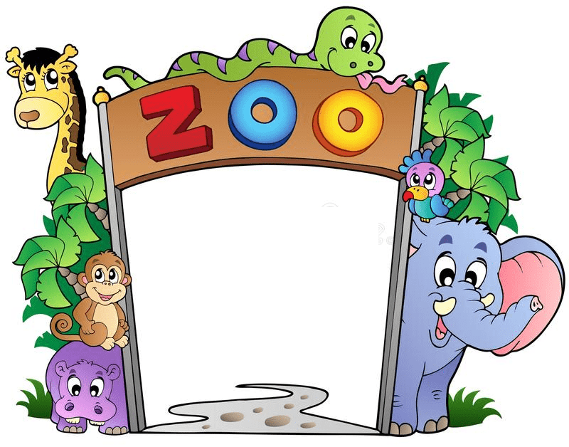 動物園のイラストPNGをダウンロード