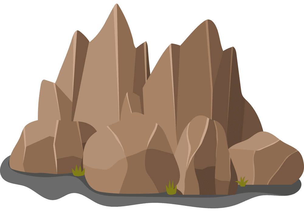 岩石のイラスト PNG画像 2 イラスト