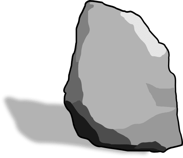 岩石のイラストPNG イラスト
