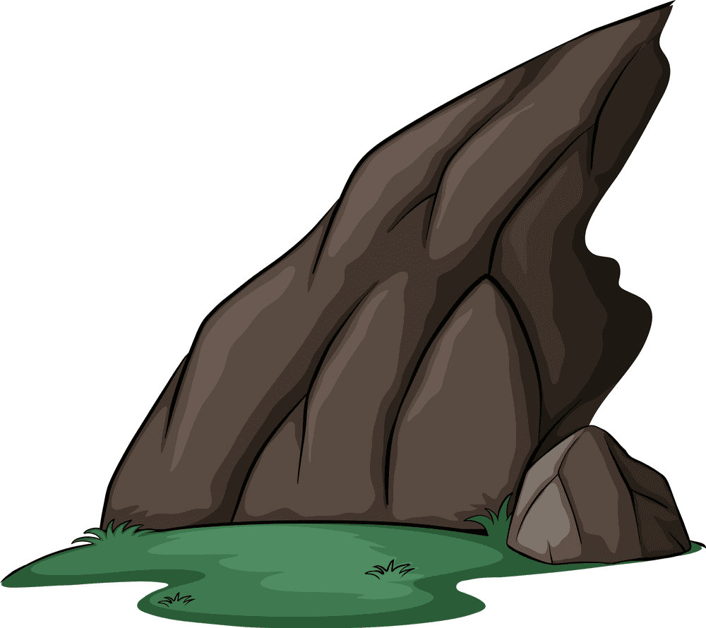 岩のイラストPNG画像 2 イラスト