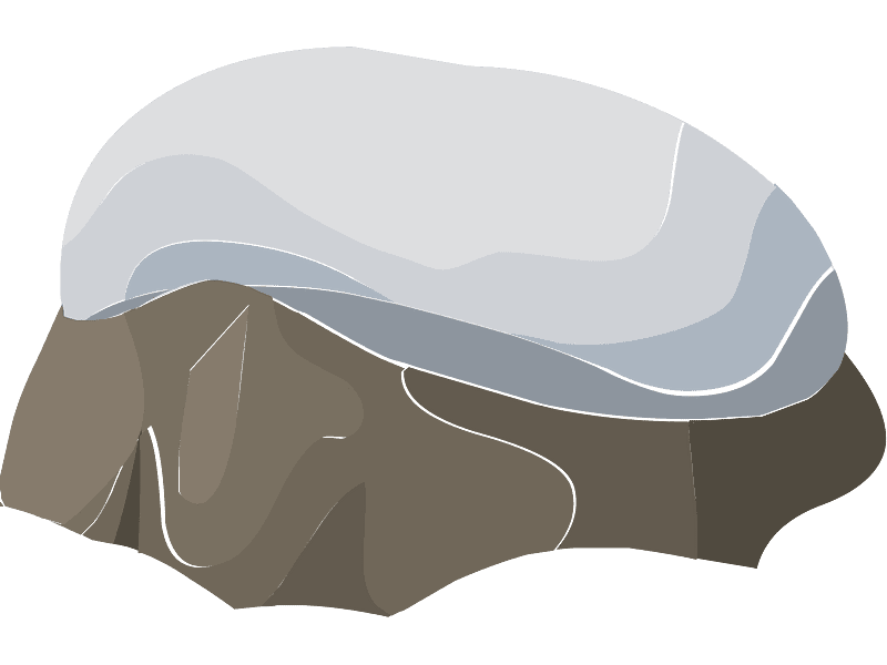 無料の岩石透明イラスト イラスト