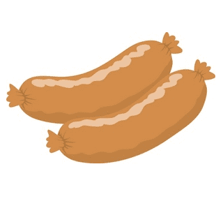 Sausages Illustration Free