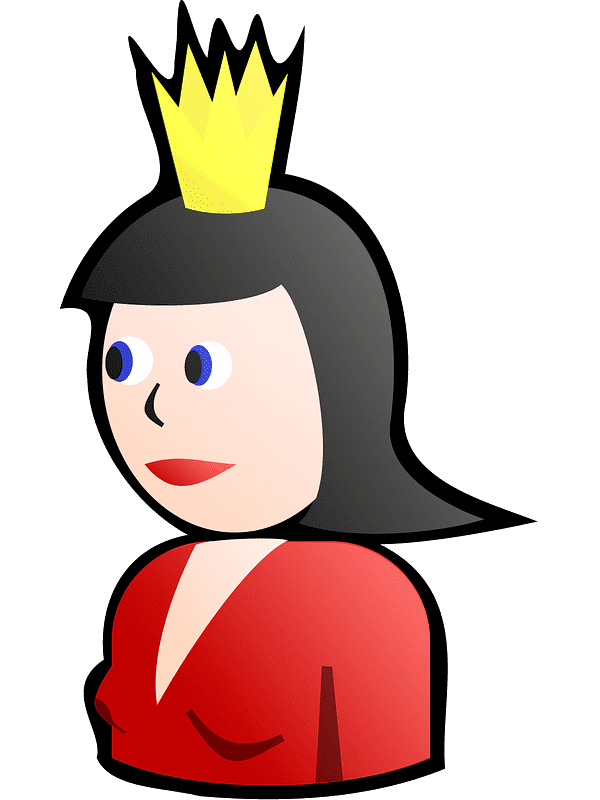 女王のイラストの簡単なダウンロード イラスト