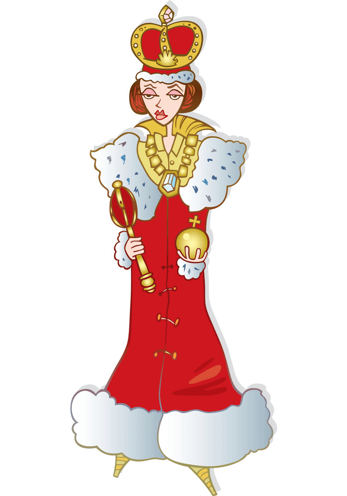 女王のイラスト PNGダウンロード イラスト