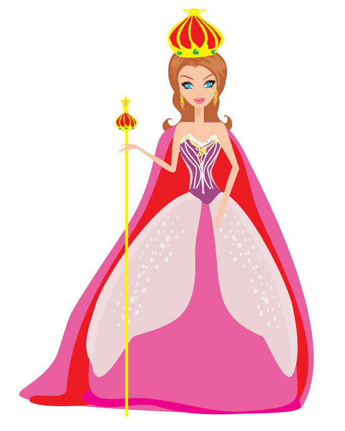 女王のイラストPNG画像 3 イラスト