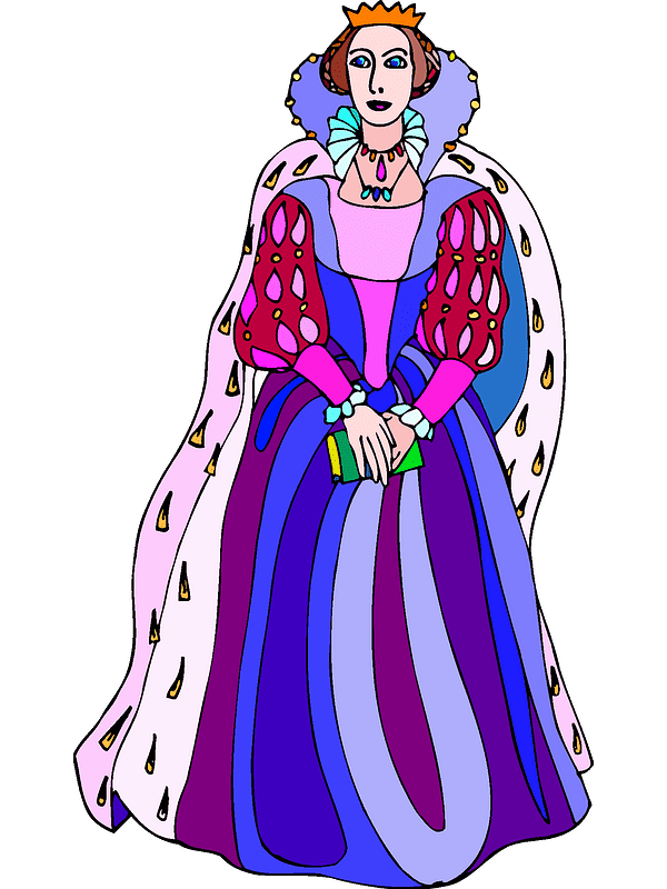 女王のイラスト 透明画像 イラスト