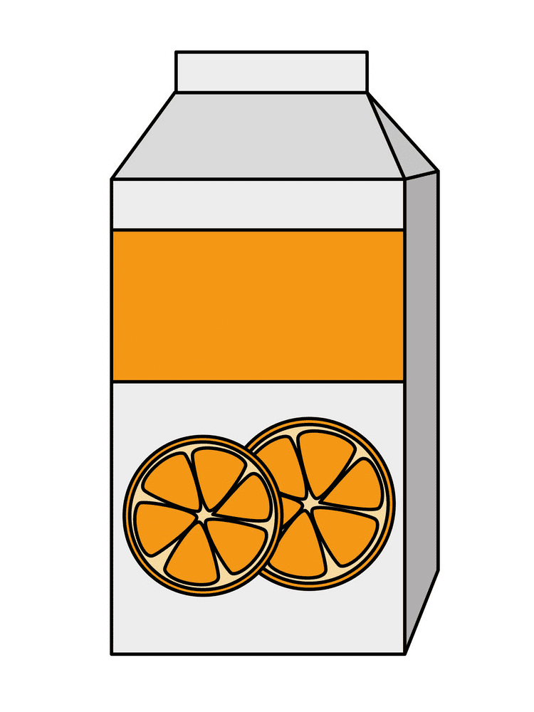 ジュースボックスのイラストPNG イラスト