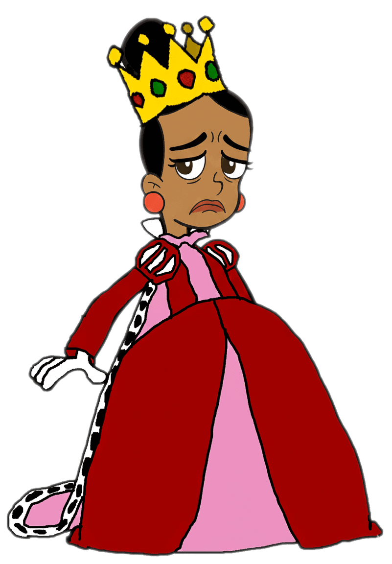 悲しい女王のイラストPNG無料 イラスト