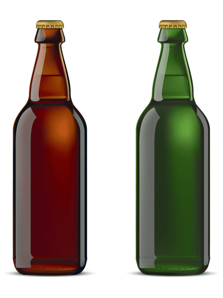 ビール瓶のイラスト 2 イラスト