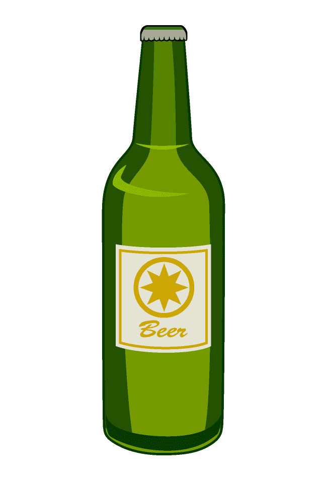 ビール瓶のイラスト PNG 画像 イラスト