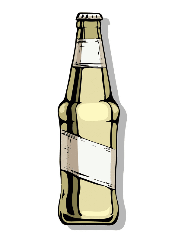 ビール瓶のイラスト写真 4 イラスト
