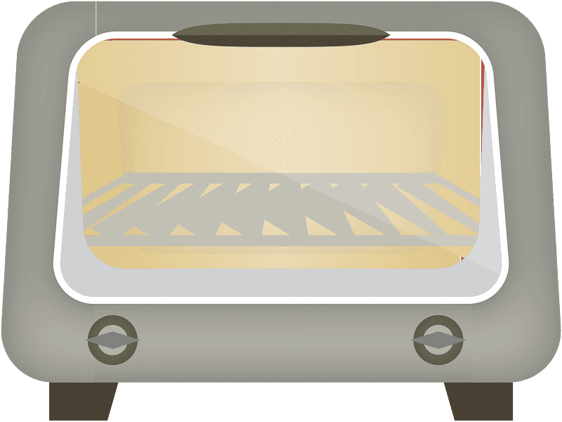 無料のトースターオーブンのイラスト透明