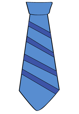 ネクタイのイラスト画像 3
