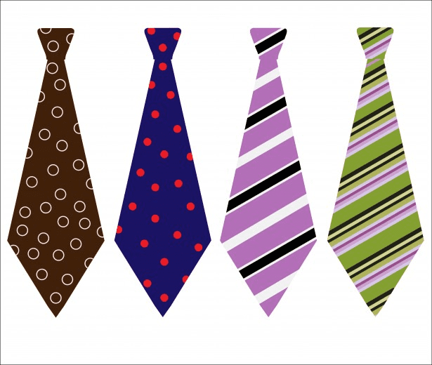 ネクタイのイラスト