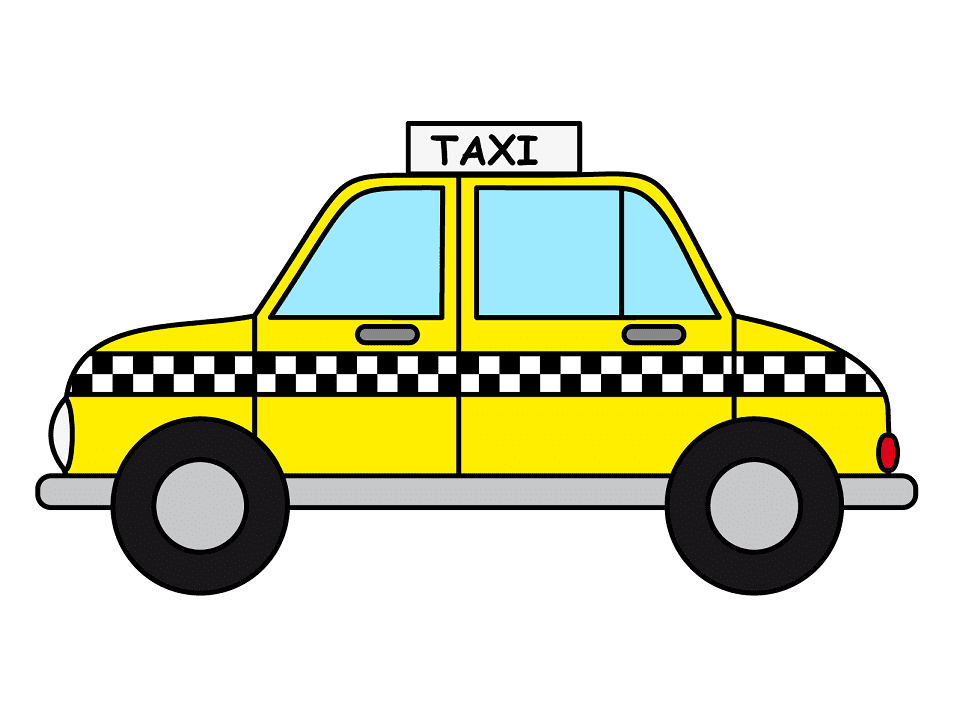 タクシー イラスト 無料 2