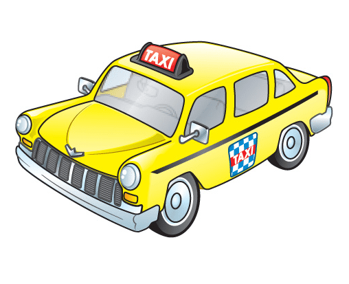 タクシー イラスト PNG 2