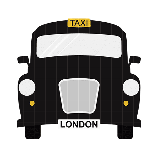 タクシーのイラスト無料ダウンロード イラスト