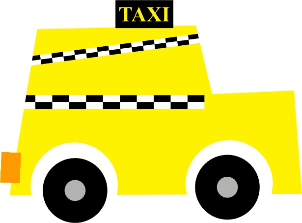 タクシーのイラスト無料画像 3 イラスト