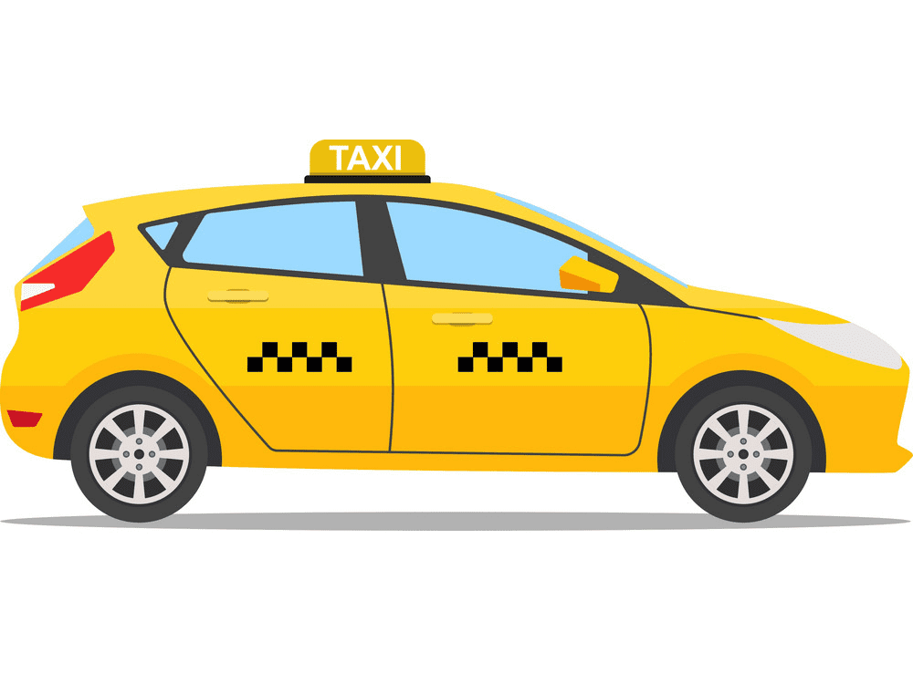 タクシーのイラスト無料PNG画像 イラスト