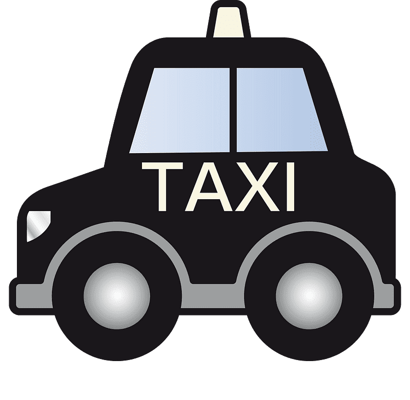 タクシー 透明 イラスト 無料 イラスト