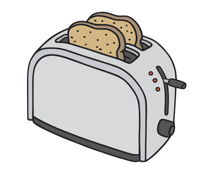 トースターのイラスト無料画像 2