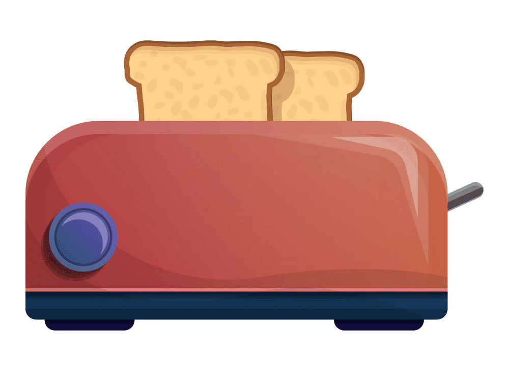 トースターのイラスト無料画像