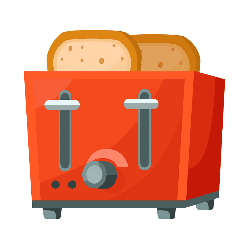 トースターのイラストPNG画像 3