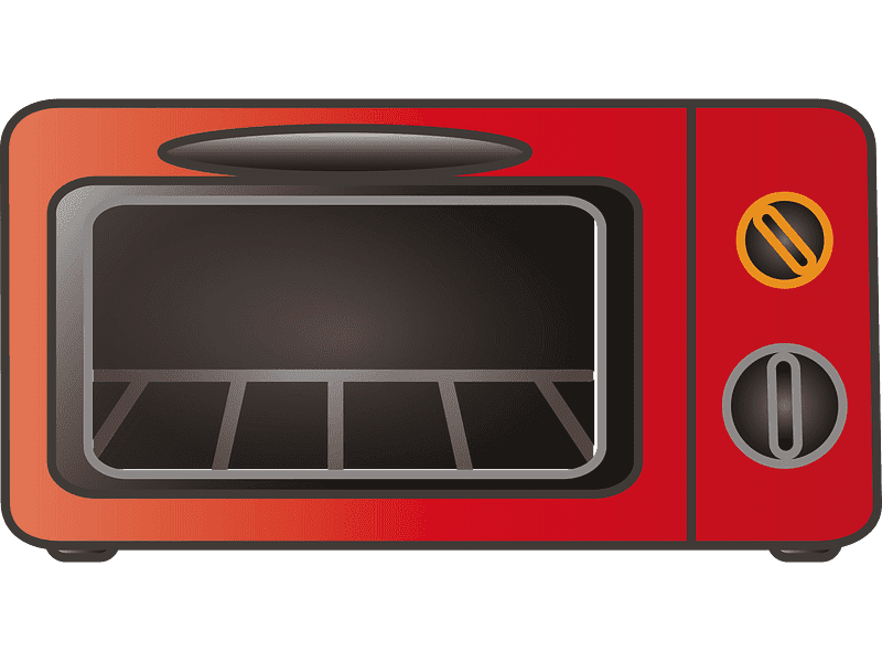 トースターオーブンのイラスト2をダウンロード イラスト