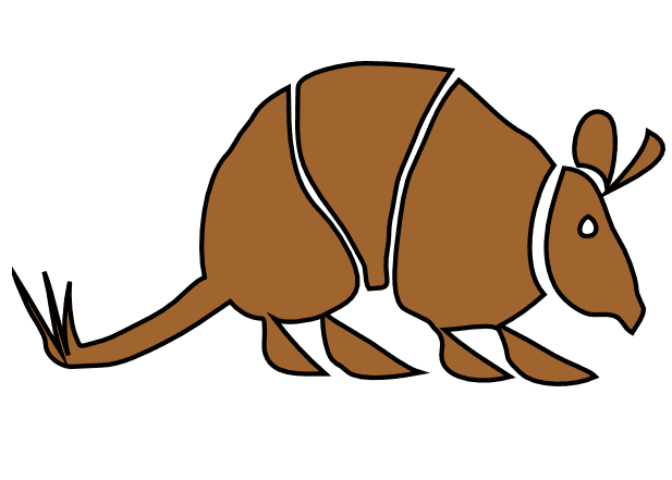 Armadillo Illustration Free Photo