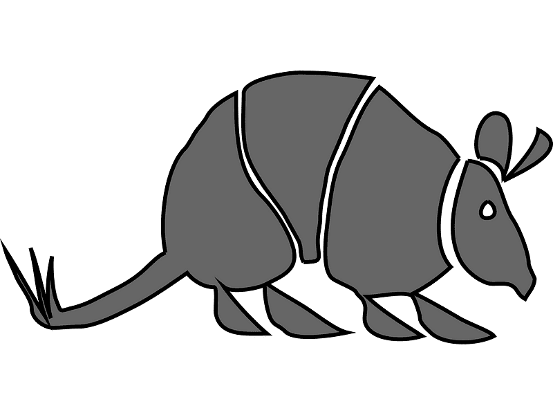 Armadillo Illustration Transparent