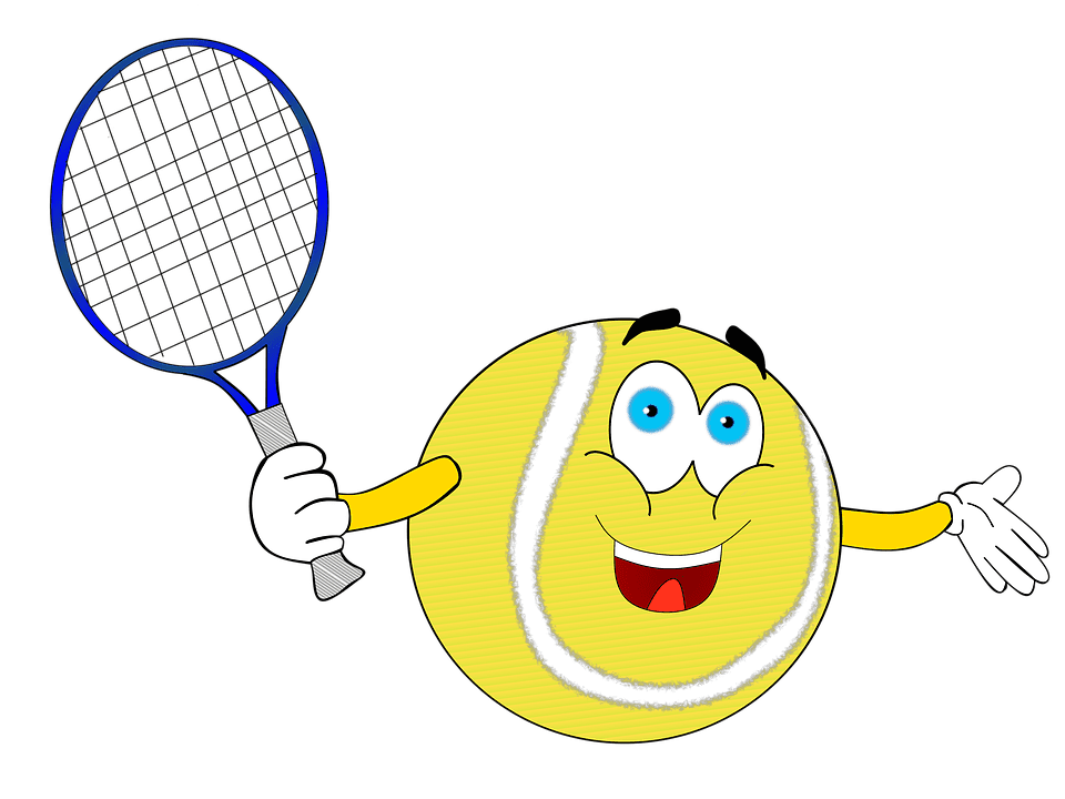 漫画テニスボールイラスト画像 2 イラスト