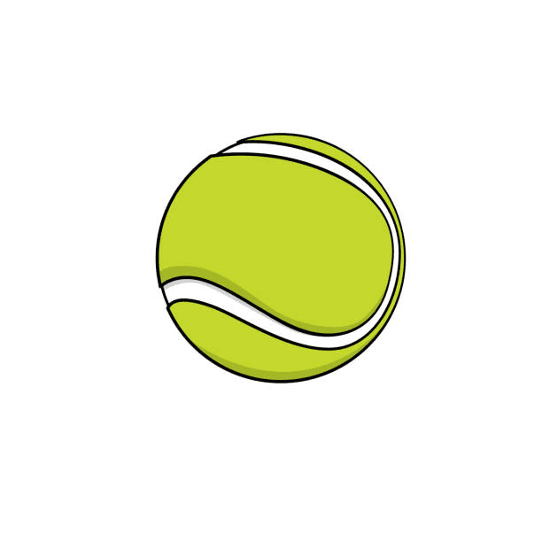 無料のテニスボールイラスト画像 2 イラスト