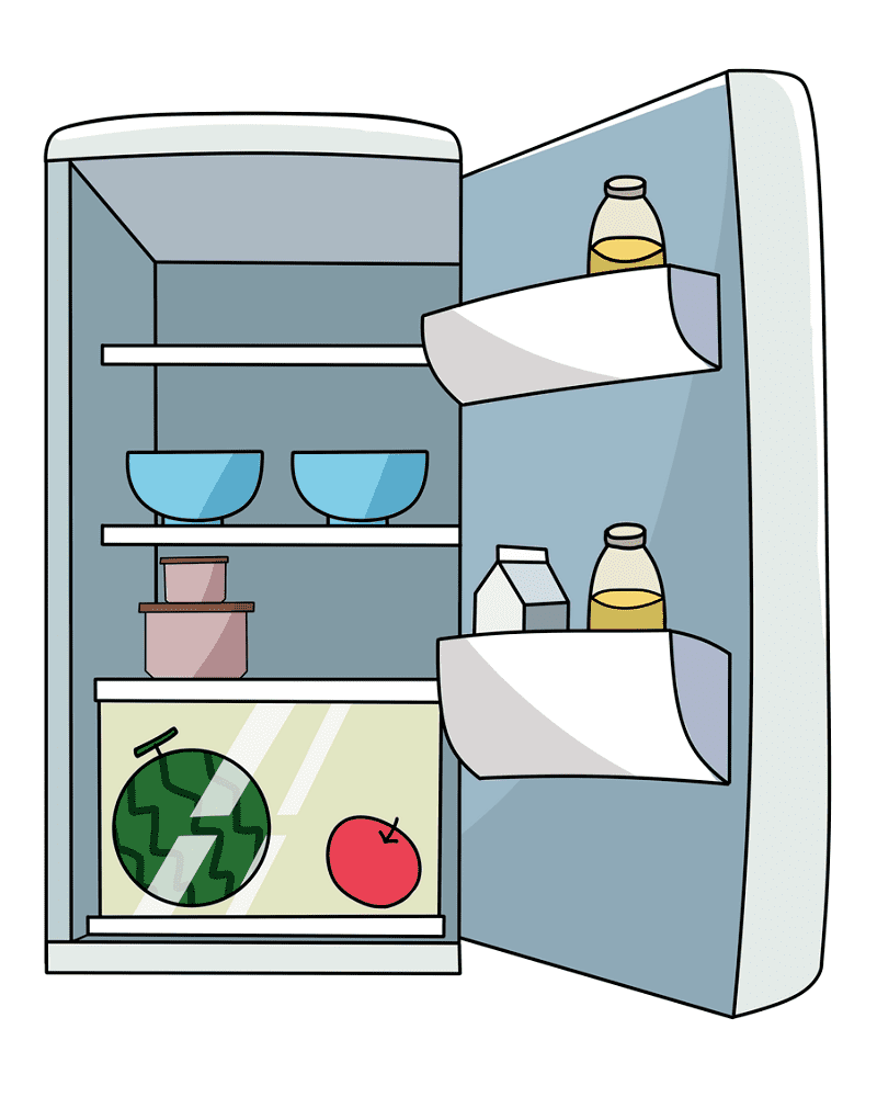 冷蔵庫のイラスト PNG ダウンロード イラスト
