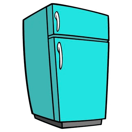 冷蔵庫のイラストPNG 画像 2