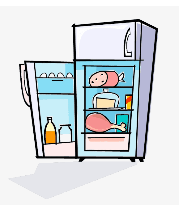 冷蔵庫のイラスト PNG イメージ
