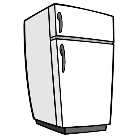 冷蔵庫のイラストPNG 無料 イラスト