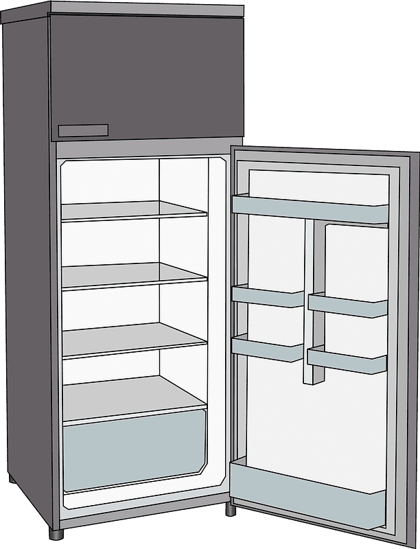 冷蔵庫のイラスト 透明 9 イラスト