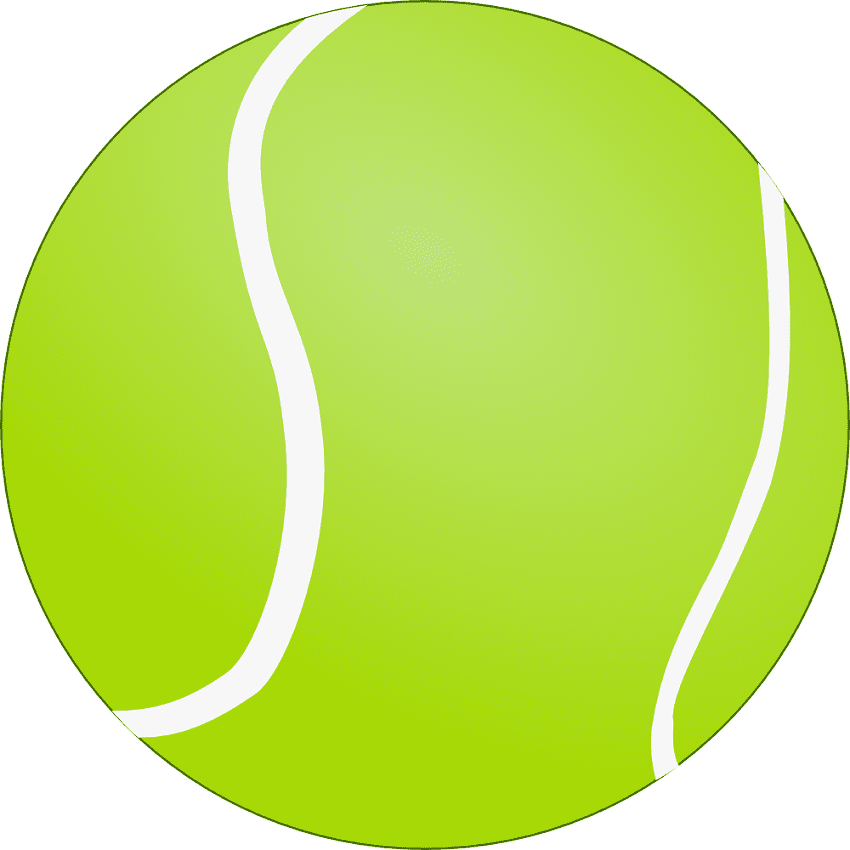 テニスボールのイラスト 3 イラスト