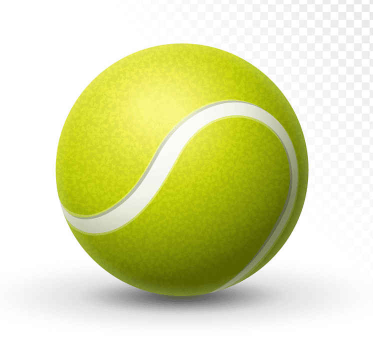 テニスボールのイラスト無料 イラスト