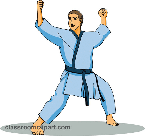 Karate Illustration Free Picture