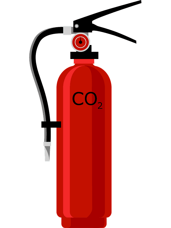 消火器のイラスト透明画像 イラスト