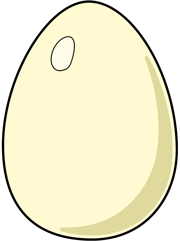 白い卵のイラスト透明 イラスト