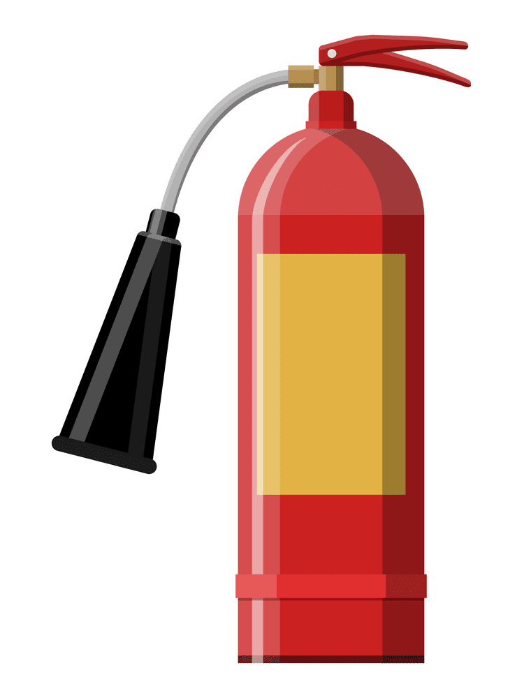 消火器のイラスト 無料PNG イラスト