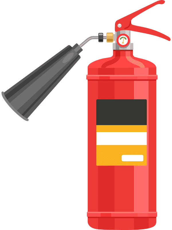 消火器のイラスト 透明PNG 2 イラスト