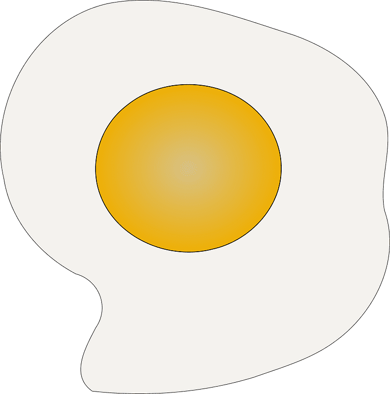 透明な卵のイラストをダウンロード イラスト