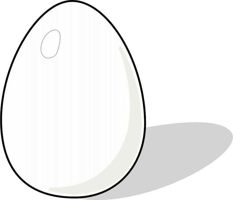 卵のイラスト透明写真 2