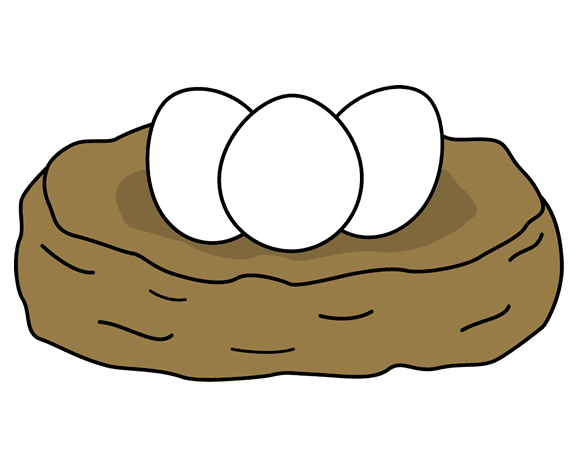 卵のイラストイメージ