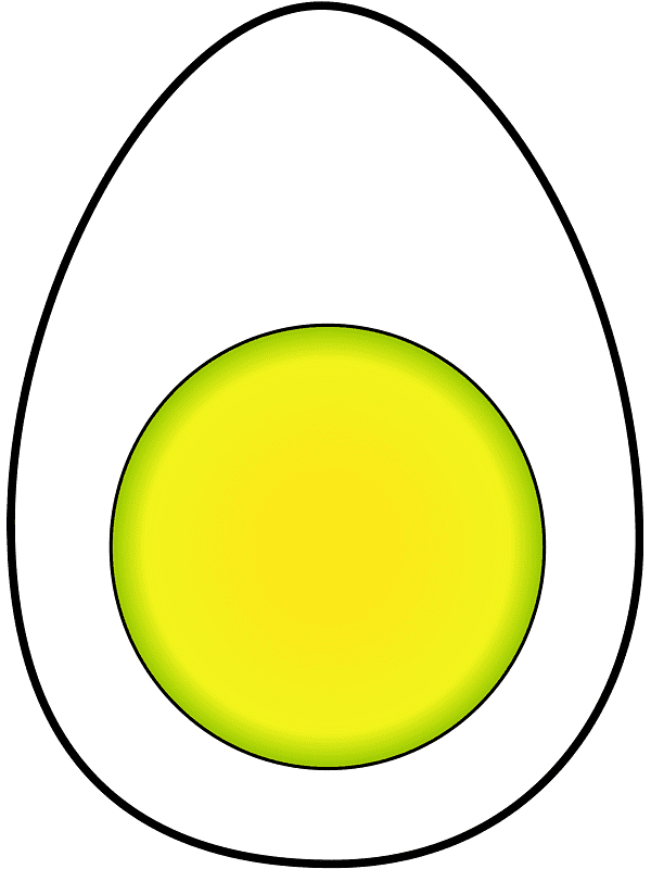 ゆで卵 イラスト 透明
